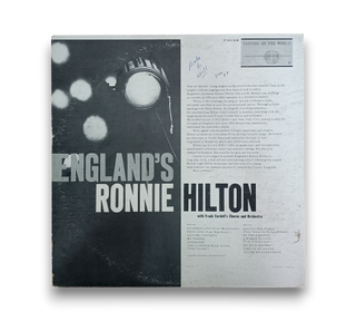 England's Ronnie Hilton