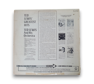 Ted Lewis' Greatest Hits
