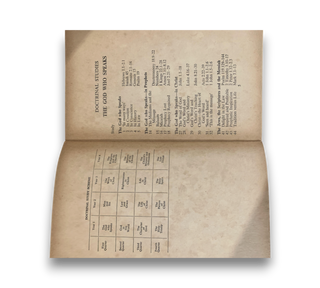 Bible Characters and Doctrines: Adam to Esau / The God Who Speaks