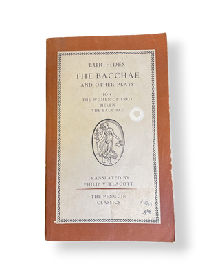 The Bacchae and Other Plays