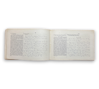 Miscellaneous Correspondence in Pitman Shorthand Book 1