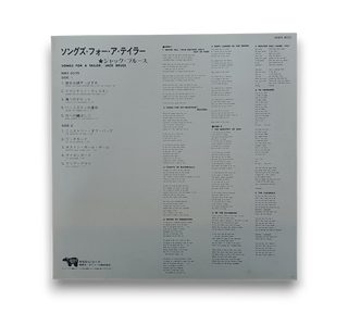 Songs For A Tailor