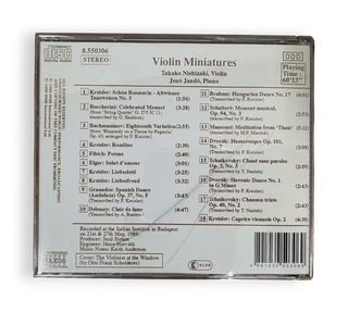 Violin Miniatures