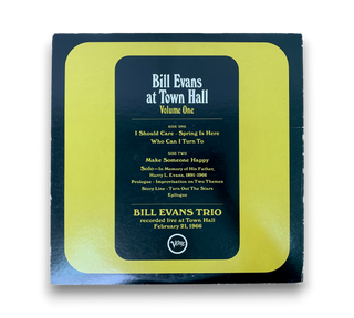 Bill Evans At Town Hall.... Volume One