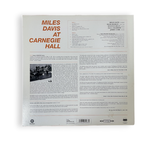 A Collection of Miles Davis Records: Miles Davis At Carnegie Hall, Bags Groove, Agharta