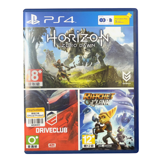 Horizon Zero Dawn / Driveclub / Ratchet & Clank PS4 Bundle