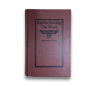 Rightly Dividing the Word