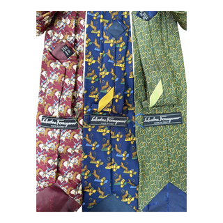 Set of Salvatore Ferragamo Silk Ties