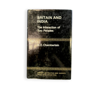 Britain and India: The Interaction of Two Peoples