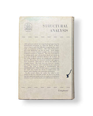 Structural Analysis: The Solution of Statically Indeterminate Structures
