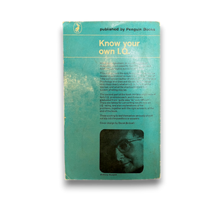 Know Your Own I.Q.