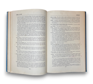 A Concise Law Dictionary