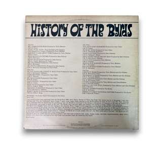 History Of The Byrds