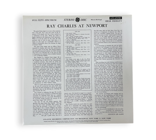 Ray Charles At Newport