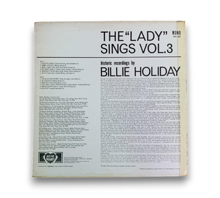 The Lady Sings Vol. 3