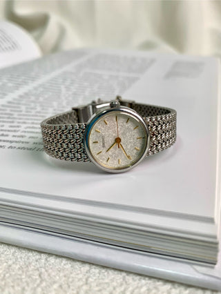 Seiko Quartz Silver-Tone Round Bracelet Watch