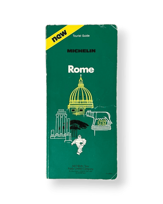 A Collection of Michelin Guides: Rome, México, Switzerland