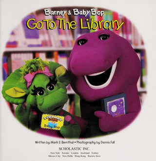 Barney & Baby Bop Go to the Library