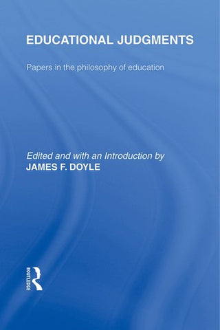 Educational Judgments