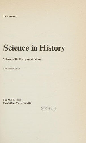 Bernal: Science in History - the Emergence of Science (Pr Only)