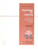 Psychology for Teaching