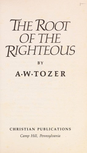 Root of the Righteous