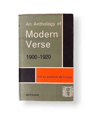 An Anthology of Modern Verse 1900-1920 - Thryft
