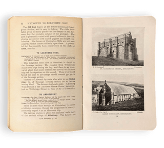 A Pictorial and Descriptive Guide to Swanage, Studland, Corfe, Wareham, Lulworth, Weymouth, etc. - Thryft