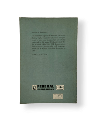 Federal Guide to Literature: The Pearl - Thryft