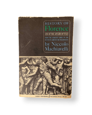 History of Florence and of the Affairs of Italy from the Earliest Times to the Death of Lorenzo the Magnificent - Thryft