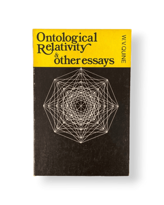 Ontological Relativity and Other Essays - Thryft