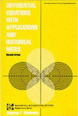 Differential Equations: with Applications and Historical Notes - Thryft