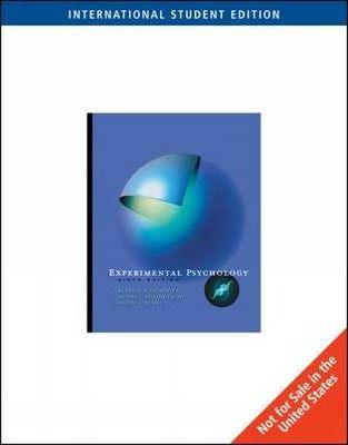 Experimental Psychology - Thryft