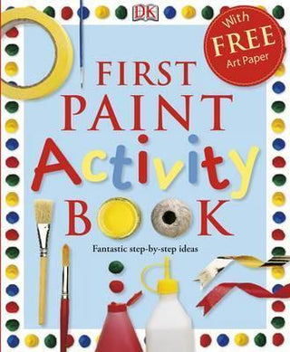 First Paint Activity Book - Thryft