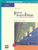 Systems Analysis And Design In A Changing World - Thryft
