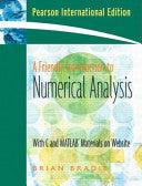 A Friendly Introduction To Numerical Analysis - Thryft
