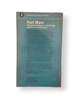 Karl Marx: Selected Writings in Sociology and Social Philosophy - Thryft