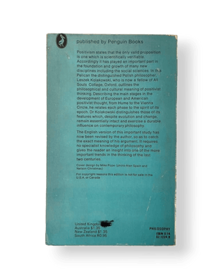 Positivist Philosophy - Thryft